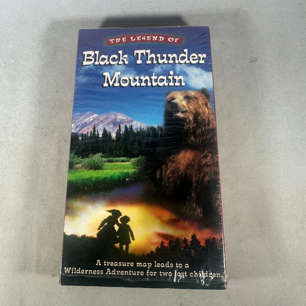 The Legend Of Black Thunder Mountain VHS 1996 Adventure Movie GoodTimes